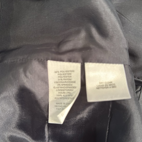 Jones New York Woman’s Navy Blue Blazer, NWoT, 12 - Picture 7 of 8